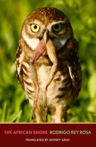 Book cover showing an owl eating a frog