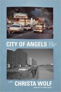 Book cover showing two photographs of Los Angeles
