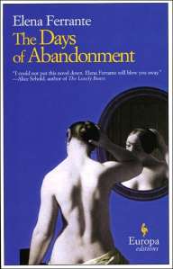 Book cover showing a nude woman looking at herself in a mirror